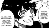 Meguru Bachira as seen in the manga (Image via Kodansha)